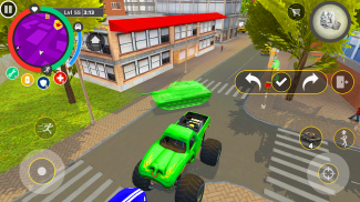 Rope Hero: Cheatground MOD screenshot 3