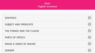 Basic English Grammar Book Free screenshot 4