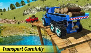 Offroad Pickup Truck Cargo Transport Truck Driver screenshot 0