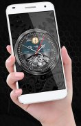 Analog Clock Live Wallpaper 3D screenshot 1