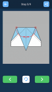 Aviões de papel origami: guia passo a passo screenshot 3