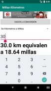 Miles to Kilometers Converter screenshot 2