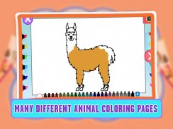 Animal Coloring Pages Games - Learn About Animals screenshot 3