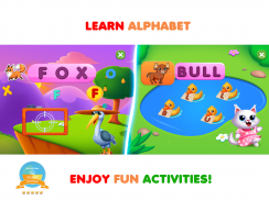 Permainan kanak-kanak. Belajar abc & Buku mewarna screenshot 10