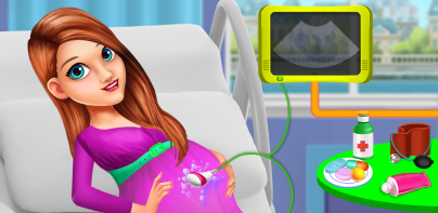 Mommy Care Newborn Baby Games