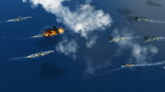 Warship Fleet Command : WW2 Naval War Game screenshot 3