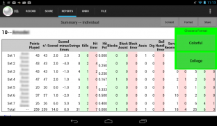 Volleyball Stat! screenshot 9