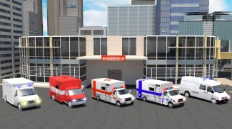 Ambulance Rescue Simulator screenshot 2