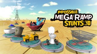 Impossible Mega Ramp Stunts 3D screenshot 2