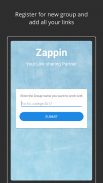 Zappin - Link sharing screenshot 2