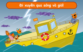 Kid-E-Cats: Phiêu Lưu Biển Trò Chơi Mèo screenshot 20