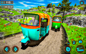 Tuk Tuk Offroad Auto Rickshaw screenshot 1