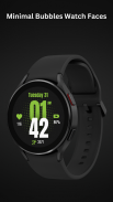 Minimal Bubbles Watch Face screenshot 2