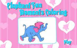 Coloring Game-Elephant Fun screenshot 0