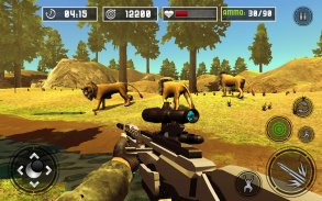 Animals Jungle Lion Shooting screenshot 8