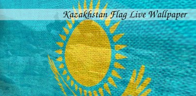 Kazakhstan Flag Live Wallpaper