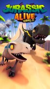 쥐라기 살아 : 세계 T- 렉스 공룡 게임 screenshot 11