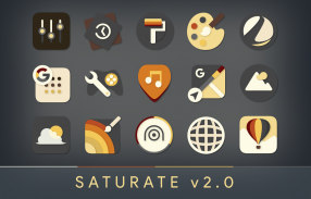 Saturate Icon Pack screenshot 15