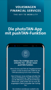 VW Financial Services photoTAN screenshot 2