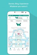 WeWrite - Best Quotes & story writing app screenshot 0