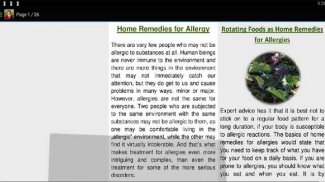 Home Remedy for Allergy screenshot 1