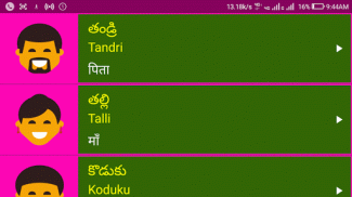 Learn Telugu From Hindi screenshot 0