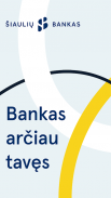 Šiaulių bankas screenshot 1