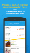 Traveloka tiket penerbangan, hotel & aktiviti screenshot 4