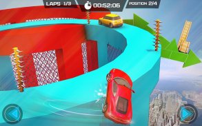 GT Mega Ramp Racing Car Stunts Free screenshot 1