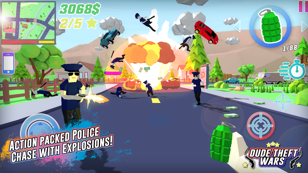 Dude Theft Wars Shooting Games - Загрузить APK для Android | Aptoide