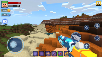 Fire Craft: 3D Pixel World screenshot 3