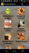 Recettes de Beignets screenshot 1