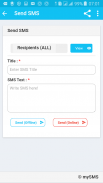 myBulkSMS - Bulk SMS App screenshot 2