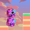 Fish Cube Run Icon