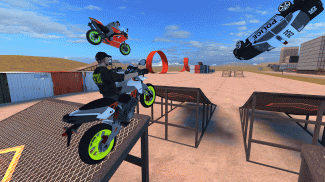 nuevo piloto de motocross -juego de bicicleta real screenshot 1