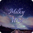 Milky Way Font for FlipFont , Cool Fonts Text Free Icon