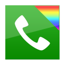 exDialer Black ICS Theme Icon