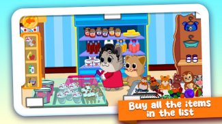 Cat games for kids: shop games screenshot 3