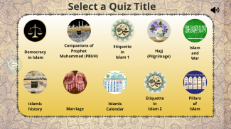 Islamic Quiz screenshot 1