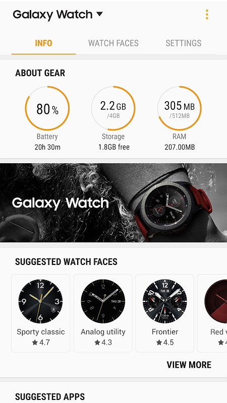 galaxy watch plugin