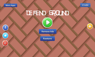 Defend Ground - from zombie screenshot 0