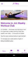 Jo Tuffrey - Weekly Workout Club screenshot 1