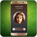 Call screen themes: Full screen caller id Icon