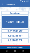 Calculadora de BTU screenshot 2