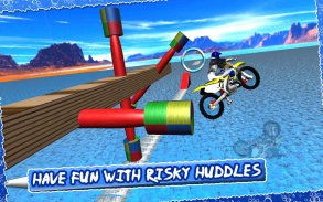 Wipeout Fahrrad Stunts 3D screenshot 2