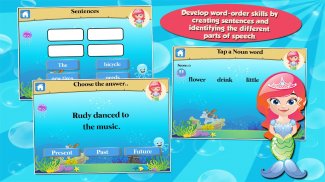 Meerjungfrau-Grade 3 Spiele screenshot 3