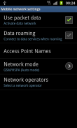 Set Mobile Data screenshot 3