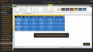 Explore Excel screenshot 4