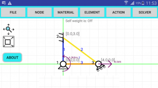 Stiffness Method Solver screenshot 0