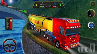 Oil Tanker Transporter Truck Driving Games screenshot 3